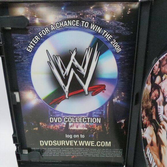 Royal Rumble 2008 DVD WWE John Cena - Picture 3 of 4
